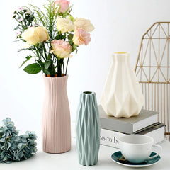 White Imitation Ceramic Vase