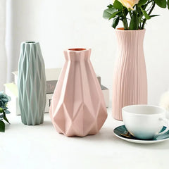 Modern Nordic Plastic Flower Vase