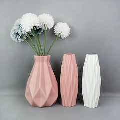 Modern Nordic Plastic Flower Vase