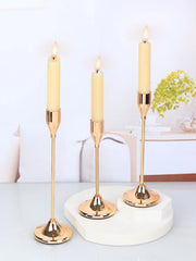 3-Piece Metal Candle Holder Set