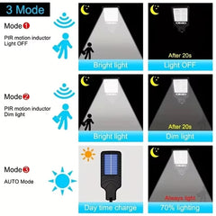 Solar Motion Sensor Street Lights