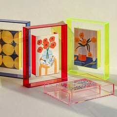 5" Acrylic Photo Frame Box
