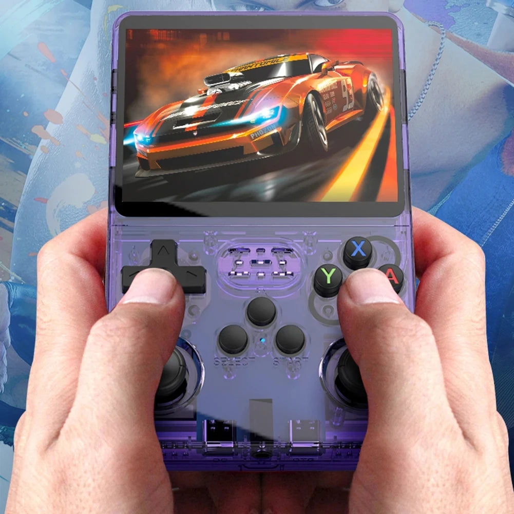 R36S Handheld Game Console Open Source Retro 3.5 Inch IPS Screen Game Console Linux System Screen Portable Pocket Classic Gaming