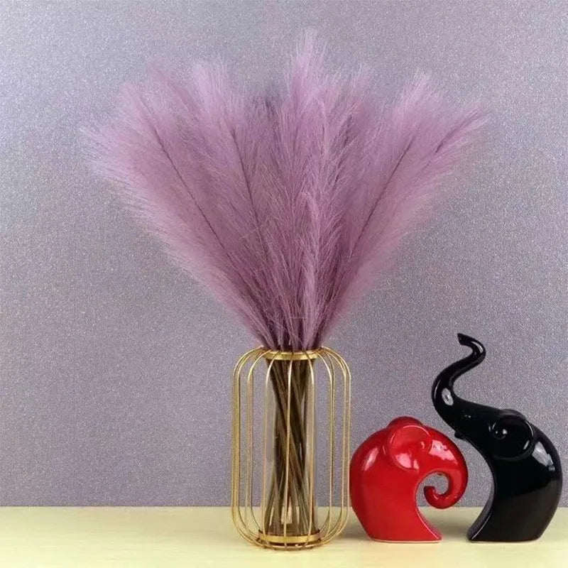 10PCS Artificial Pampas Grass Stems