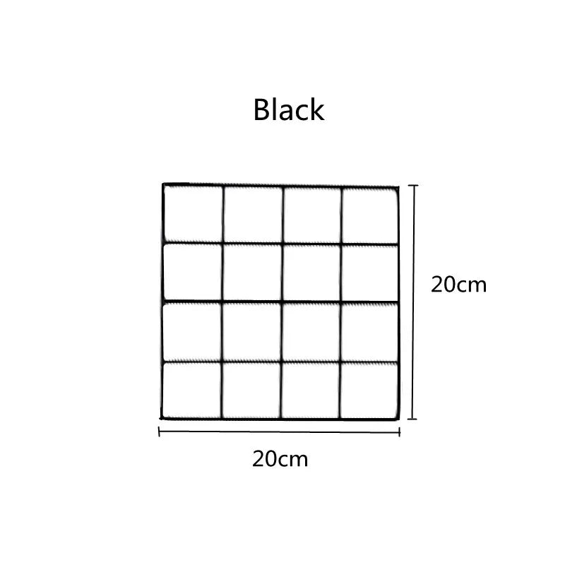 Iron Grid Wall Organizer