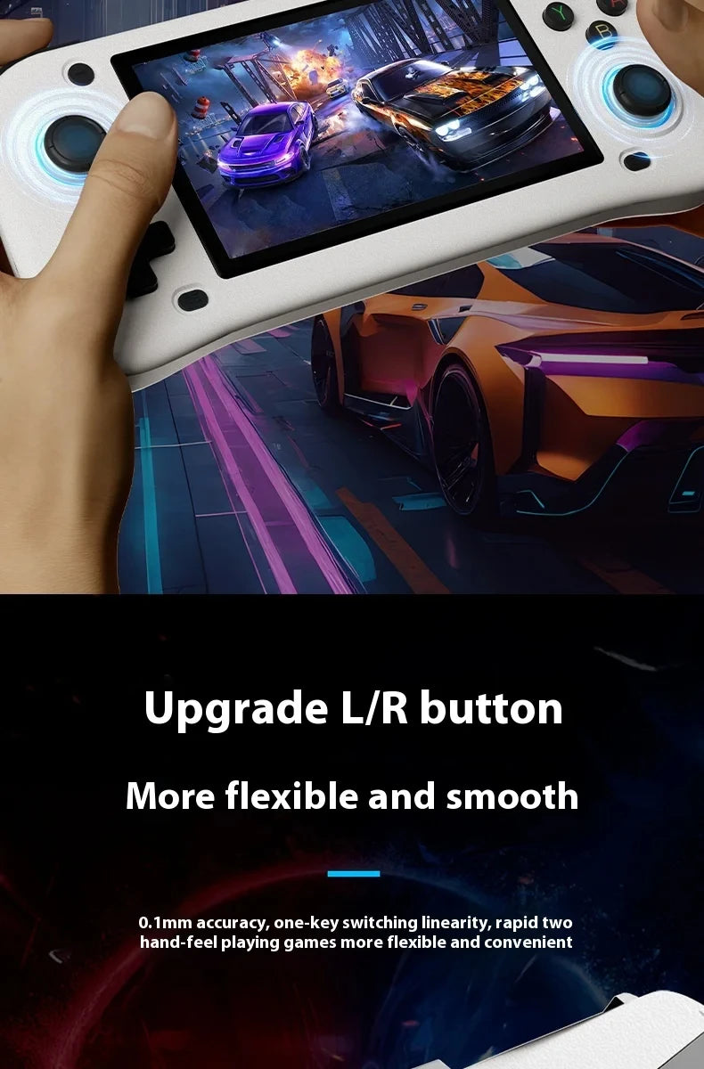 G28 handheld game console landscape square screen portable retro nostalgic open source handheld PSP arcade dual joystick