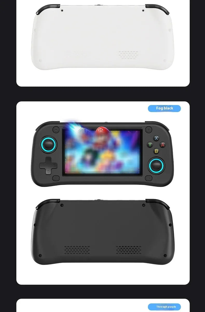 G28 handheld game console landscape square screen portable retro nostalgic open source handheld PSP arcade dual joystick