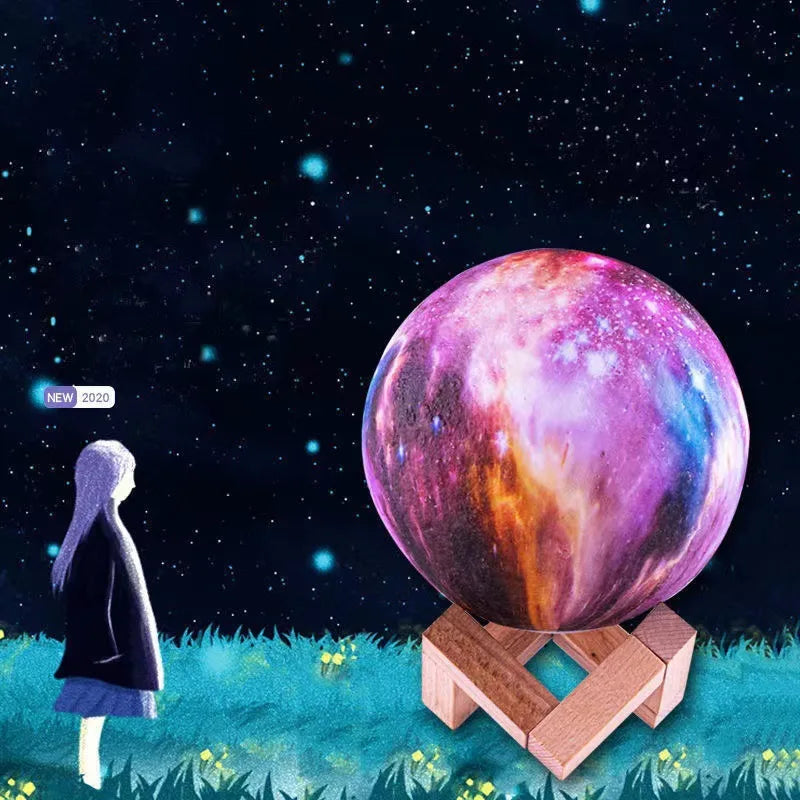 Moon Night Light Romantic Atmosphere