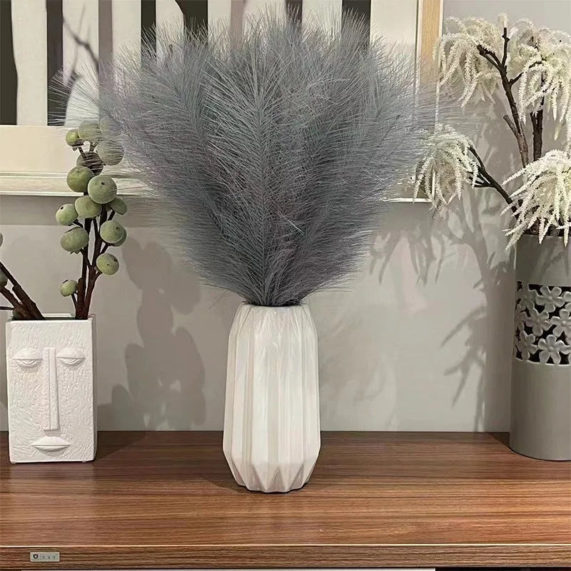 10PCS Artificial Pampas Grass Stems