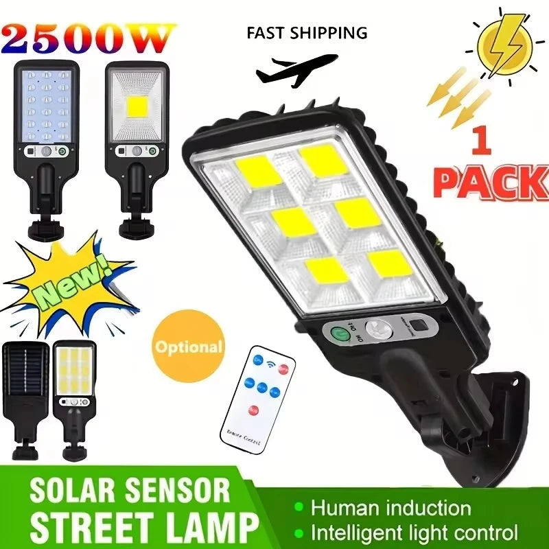 Solar Motion Sensor Street Lights