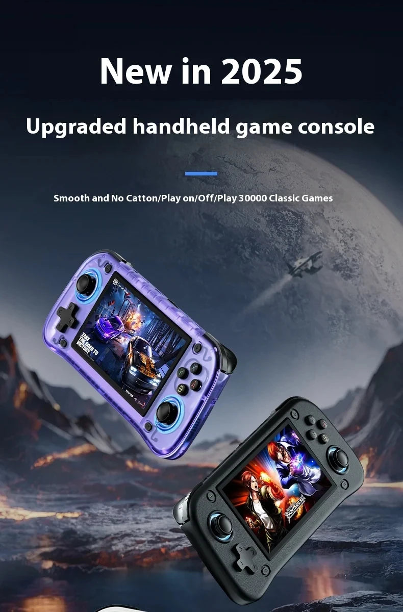 G28 handheld game console landscape square screen portable retro nostalgic open source handheld PSP arcade dual joystick