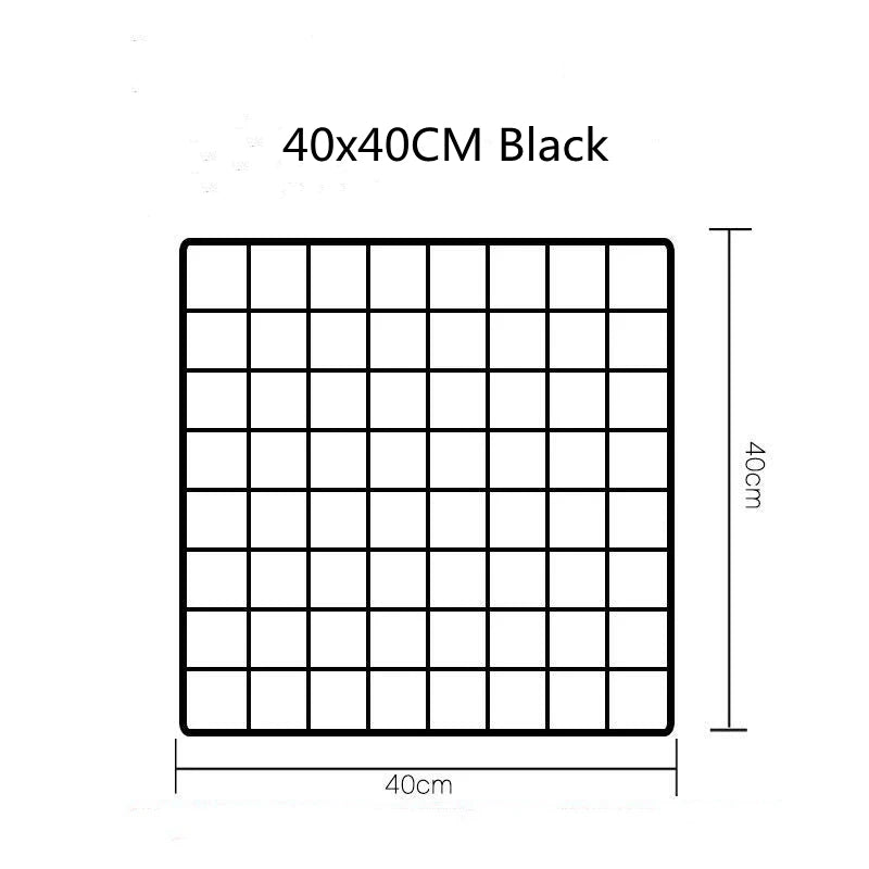 Iron Grid Wall Organizer