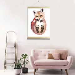 Magnetic Teak Pine Poster Frame