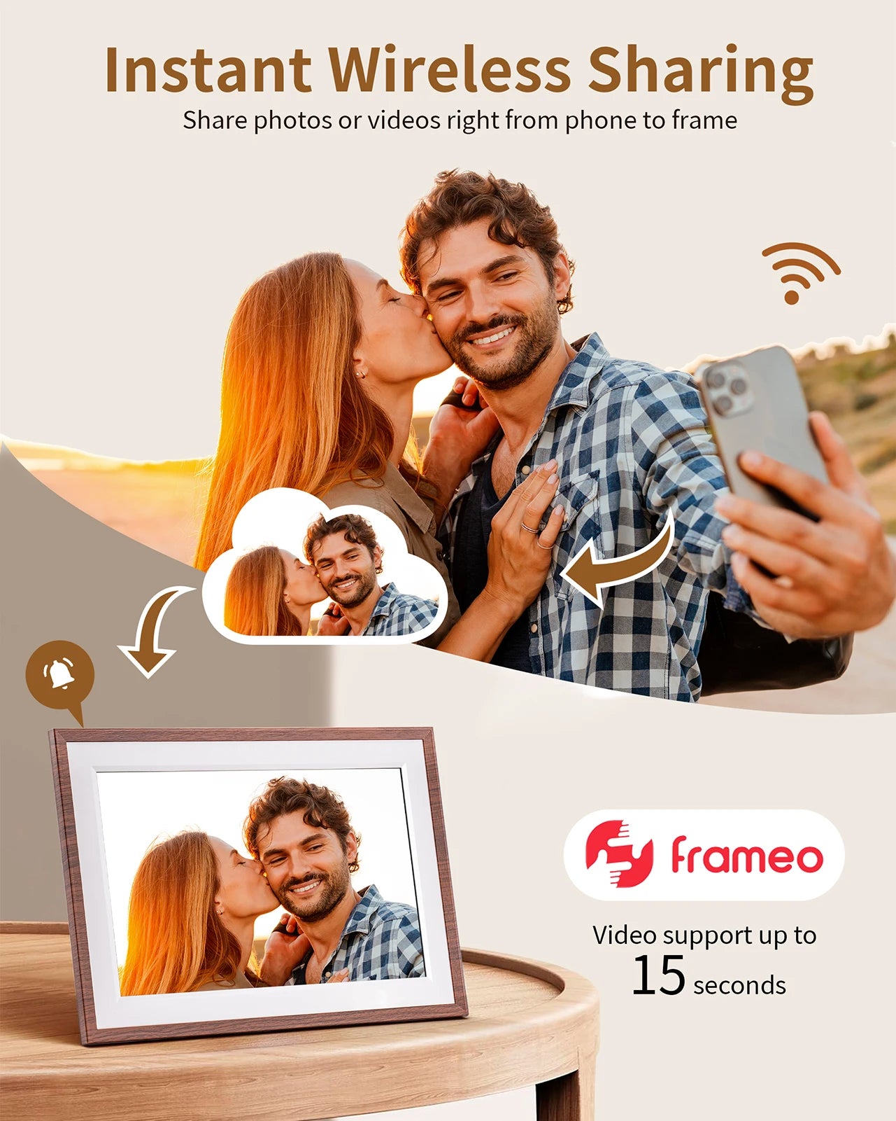 10.1" WiFi Digital Picture Frame