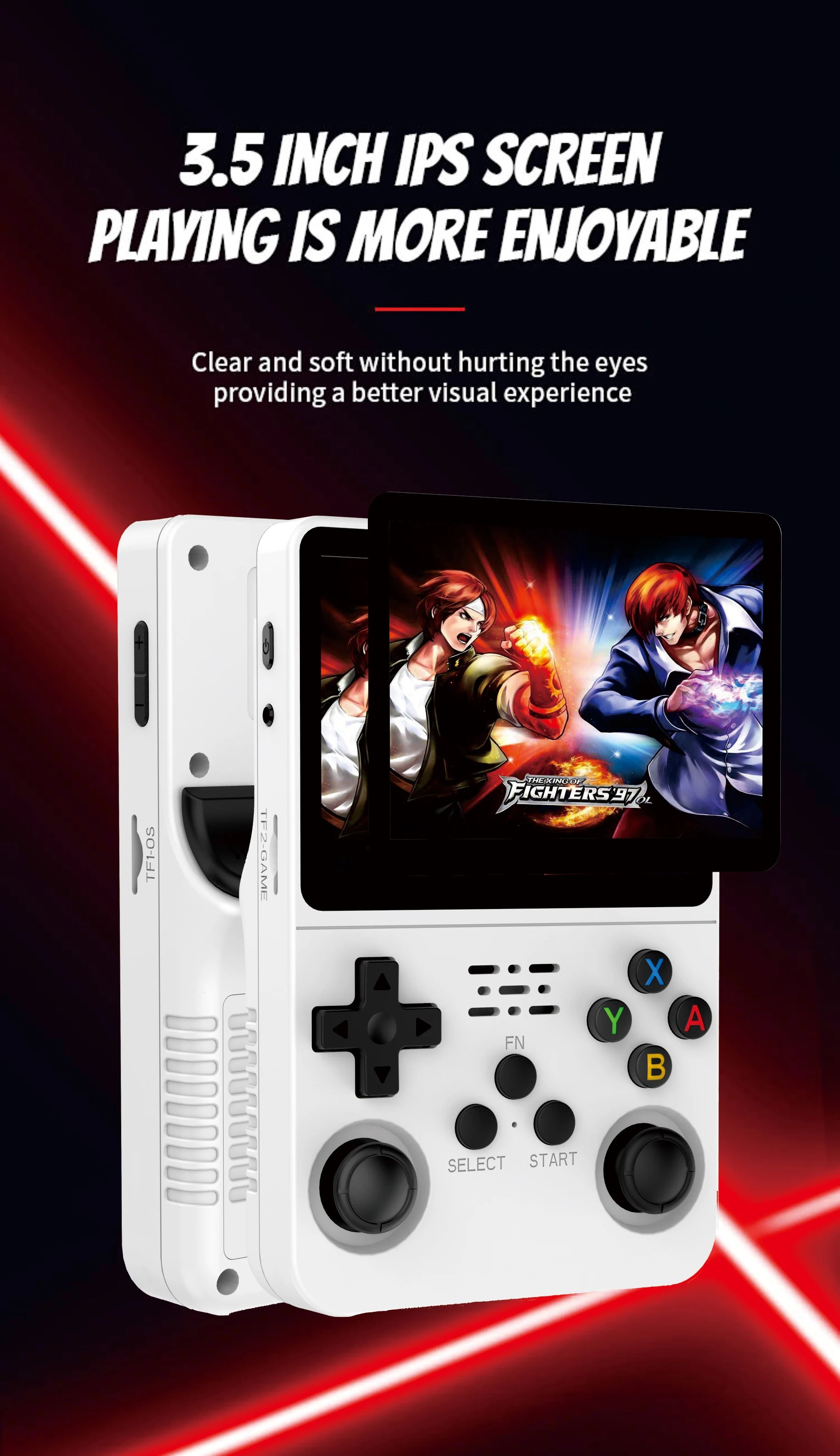 R36S Handheld Game Console Open Source Retro 3.5 Inch IPS Screen Game Console Linux System Screen Portable Pocket Classic Gaming