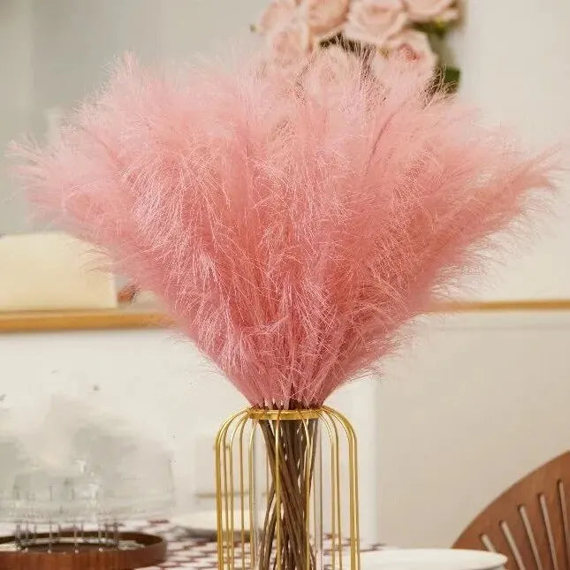 10PCS Artificial Pampas Grass Stems